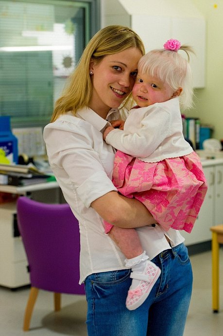 Kristina Vukolova was diagnosed with severe combined immunodeficiency when she was just six months old. Babies left untreated usually die before their first birthday