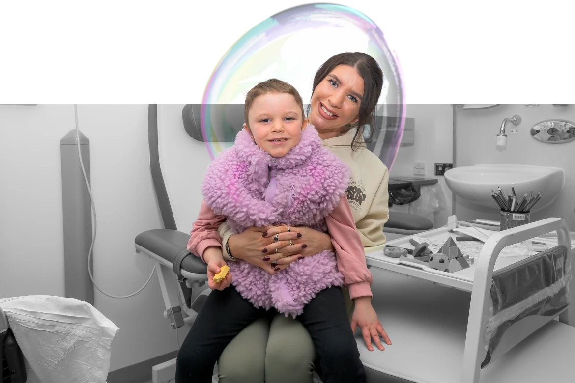 Ivy and mam Selina